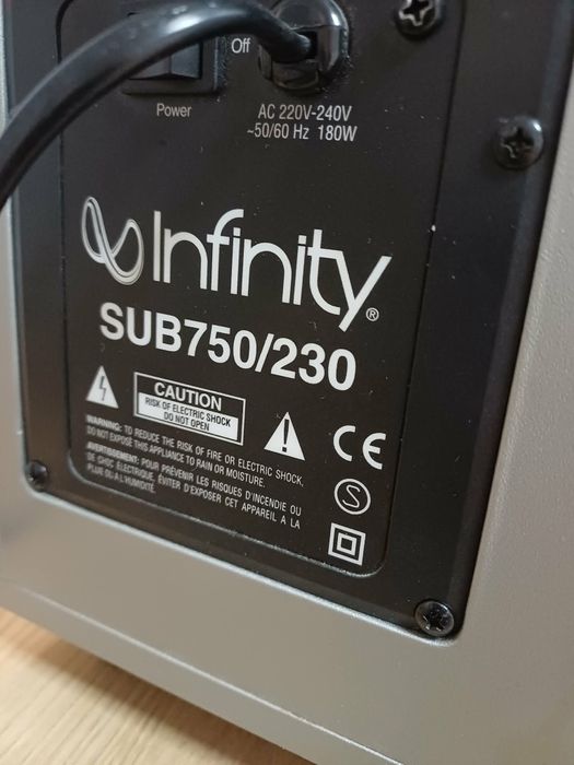 System Audio Infinity TSS- 750  5.1 Soubwoofer + 5 głośników