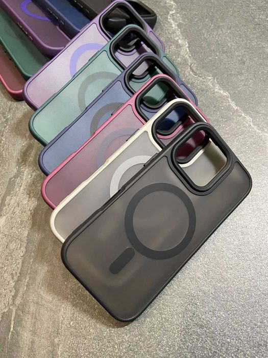 Чехол айфон 16 про макс MagSafe протиударний. Чохол iphone