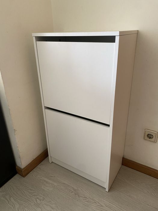 Sapateira IKEA BISSA branca