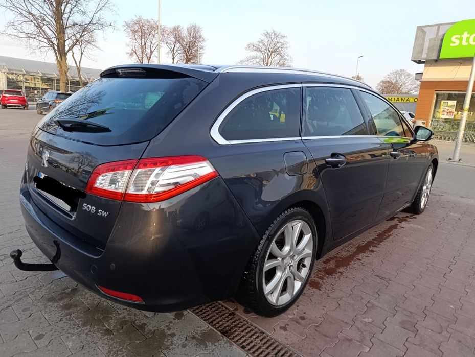 Peugeot 508 1.6 Benzyna 2012r Bogate wyposażenie