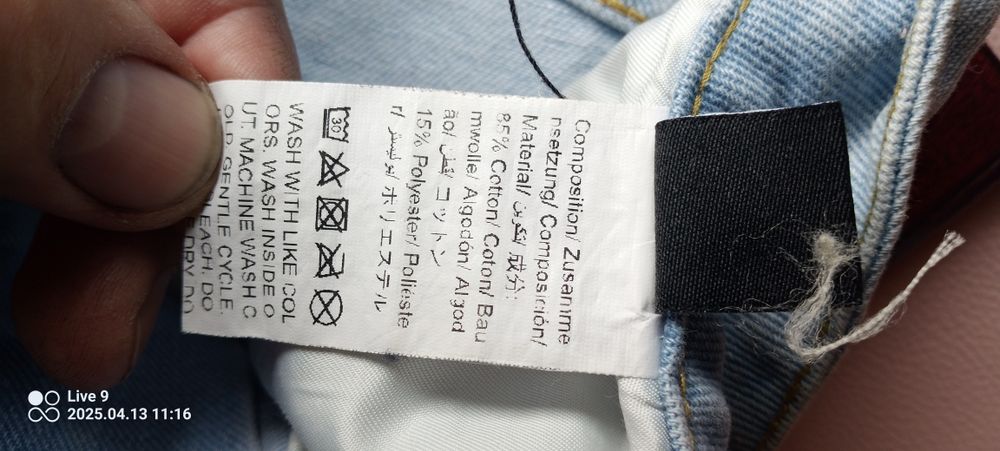 Spodnie damskie jeansy rozmiar M