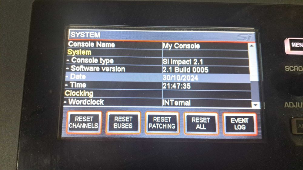 Mesa Digital Soundcraft SI Impact com Case