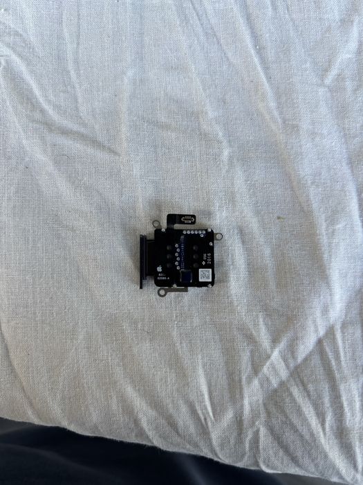 1 conjunto de conector de leitor de cartão sim, para iphone 11