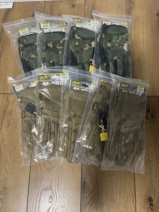Тактичні рукавиці Mechanix M-Pact койот, мультикам