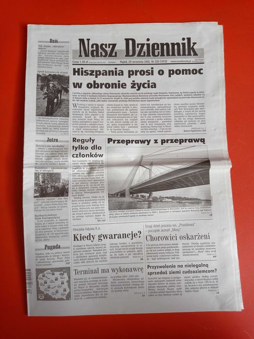 Nasz Dziennik, nr 220/2002, 20 września 2002