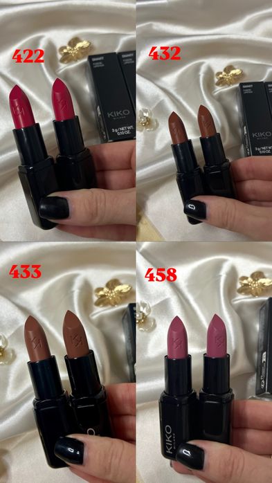 Помада Smart fusion lipstick kiko milano кремова помада кіко мілано