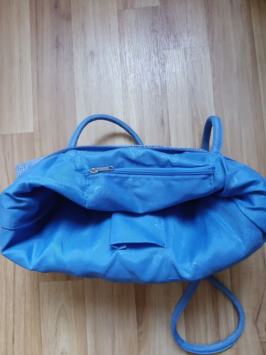 Сумка из ткани типа мешковины