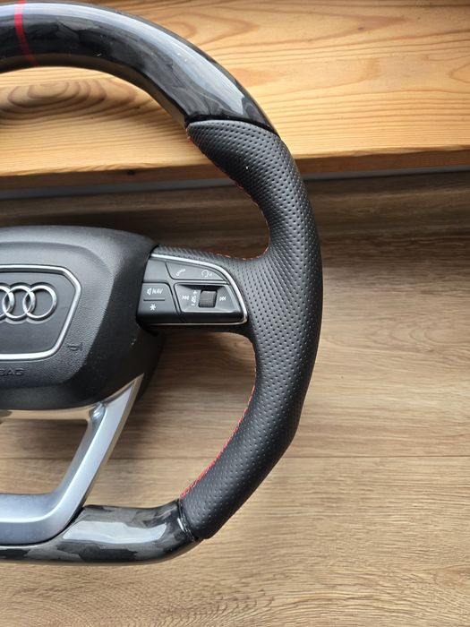 Kierownica carbon forged  audi tuning a3 a4 a5 a6 a7 a8 q3 q5 q7