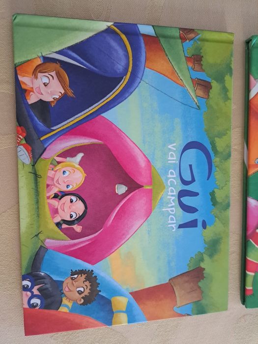 3 livros Gui vão acampar, um campeão apaixonado e a aventura nas macie