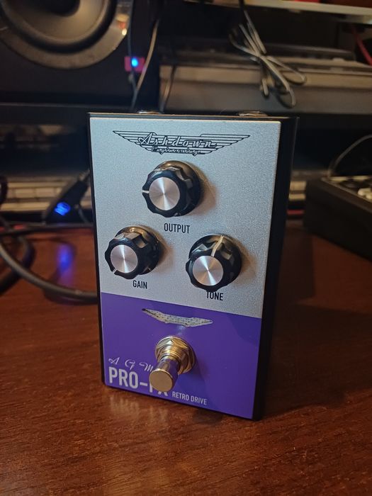 Ashdown AGM Retro Drive Pro-FX Compact przester overdrive efekt gitarowy - jak nowy