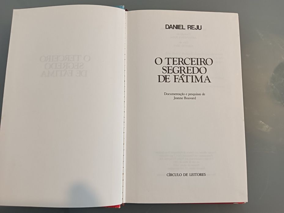 O Terceiro Segredo de Fátima de	de Daniel Reju 1982	Como novo!