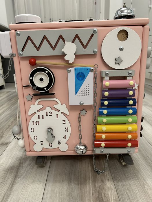 Бізікуб тумба 40х40х40 з місцем для зберігання