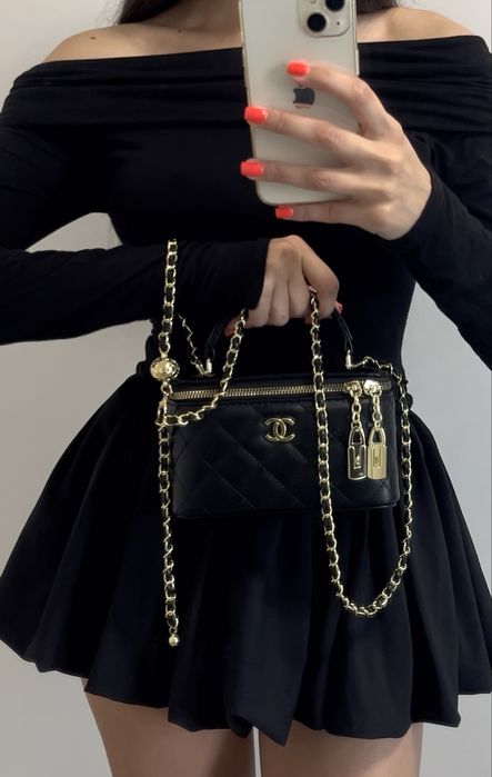 Сумка Chanel Classic Black Lambskin