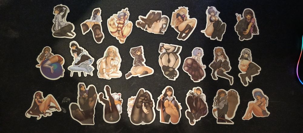 Naklejki anime manga