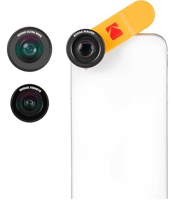 Kodak Smartphone 3-in-1 Lens Set – zestaw obiektywów do smartfona