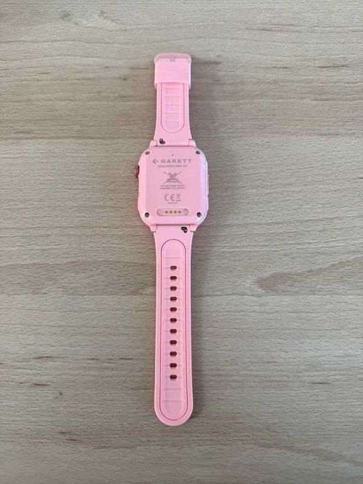Smartwatch Garett Hero Pro 4G różowy – GPS, rozmowy, SOS