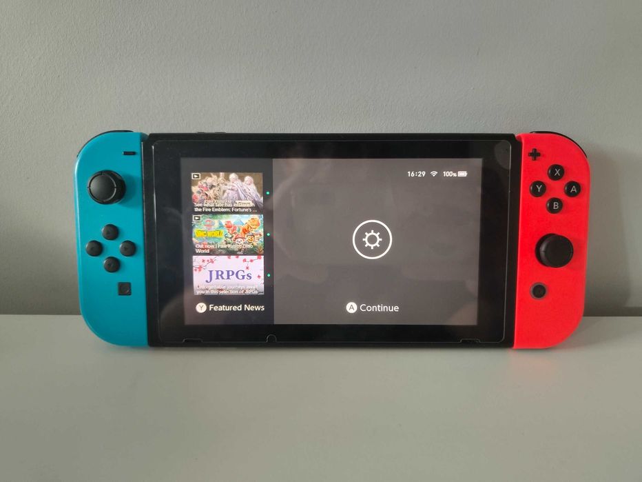 Nintendo Switch V2 bogaty zestaw serwisowana 32+128GB