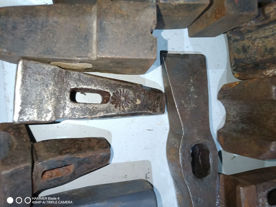 młotki kowalskie , babka,podcinką, kleszcze