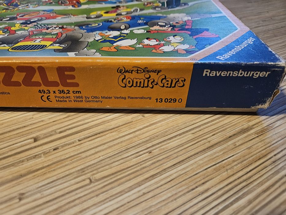 Puzzle (-3 braki) 300 elementów 1983 rok myszka miki disney ravensburg