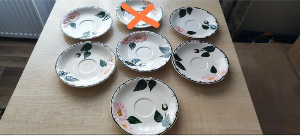 Порцеляна фарфор тарелка  Villeroy Boch Wild Rose
