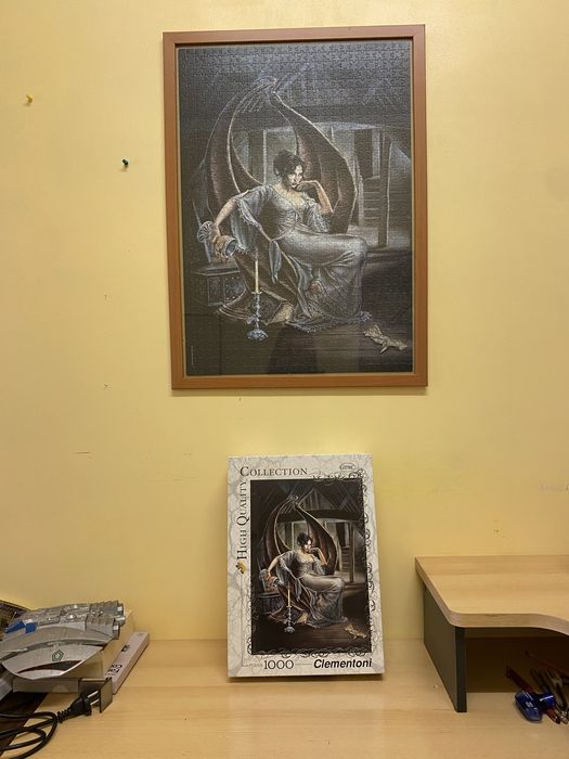 Puzzles emoldurados 1000 e 2000 peças