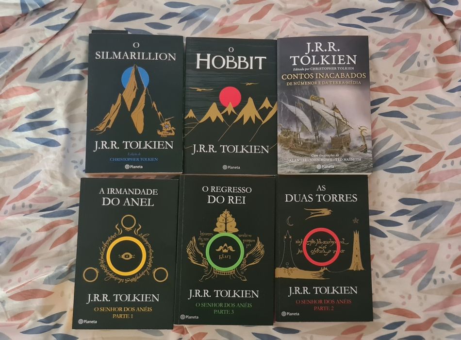 Livros o senhor dos anéis
