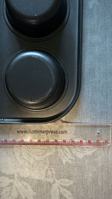 Антипригарна форма для печива новорічна для кексів