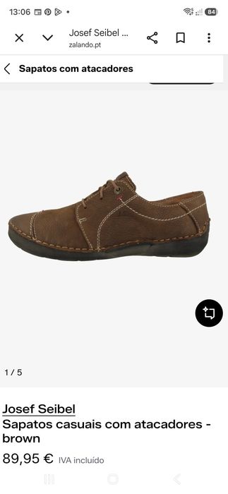 Tenis em couro senhora NOVOS