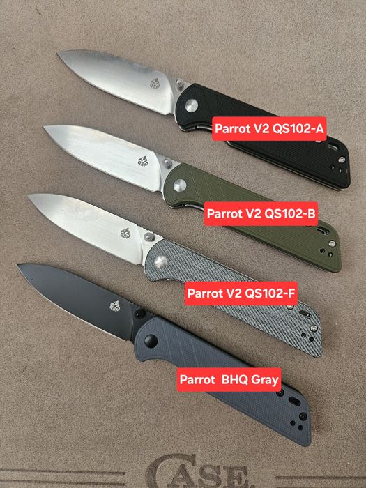 QSP Parrot V2, EDC ніж на D2
