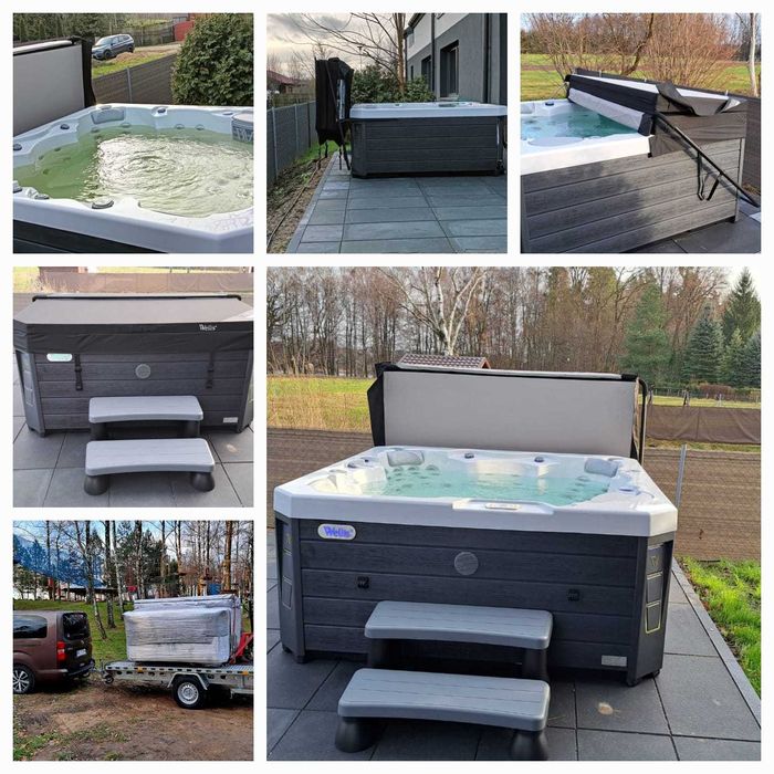 Wellis Praga, jacuzzi,wanna spa,balia,bania,ogród,sauna,strefa spa