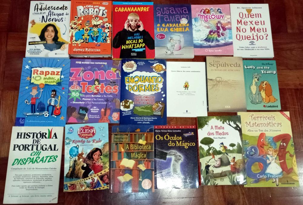vários livros juvenis – Anúncio 1 (Preços na Descrição do Anúncio)