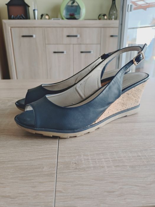 Sandały granatowe