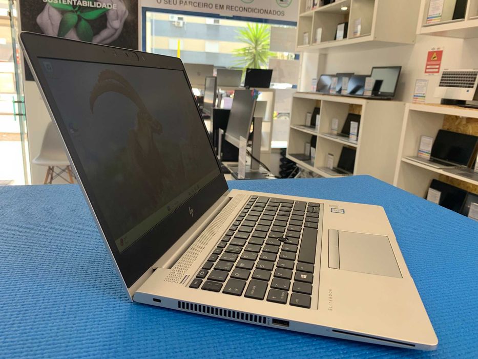 HP EliteBook 830 G6 13.3" Ecrã Tátil | i7-8565U | Elegância, Potência e Produtividade | Loja Física e Web Site