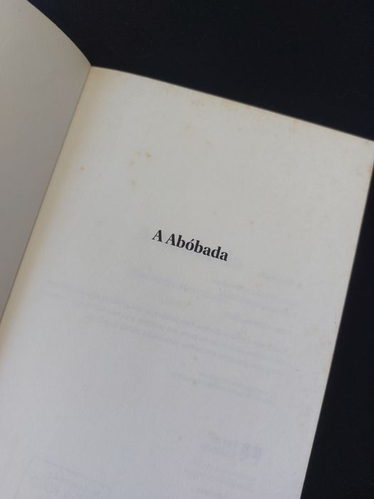 Livro "A Abóbada" de Alexandre Herculano