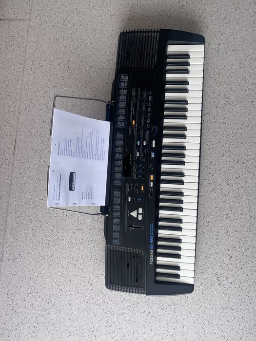 Roland E-16 syntezator, keyboard
