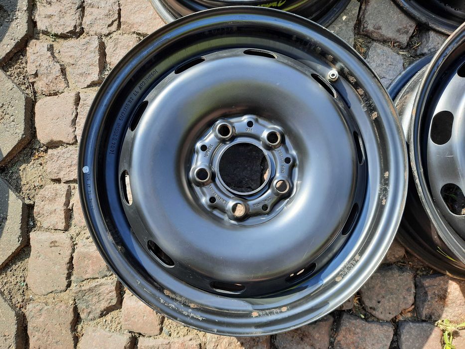 Oryginalne felgi stalowe MINI 15" 5x112x66,6 5,5J ET 46 z czujnikami