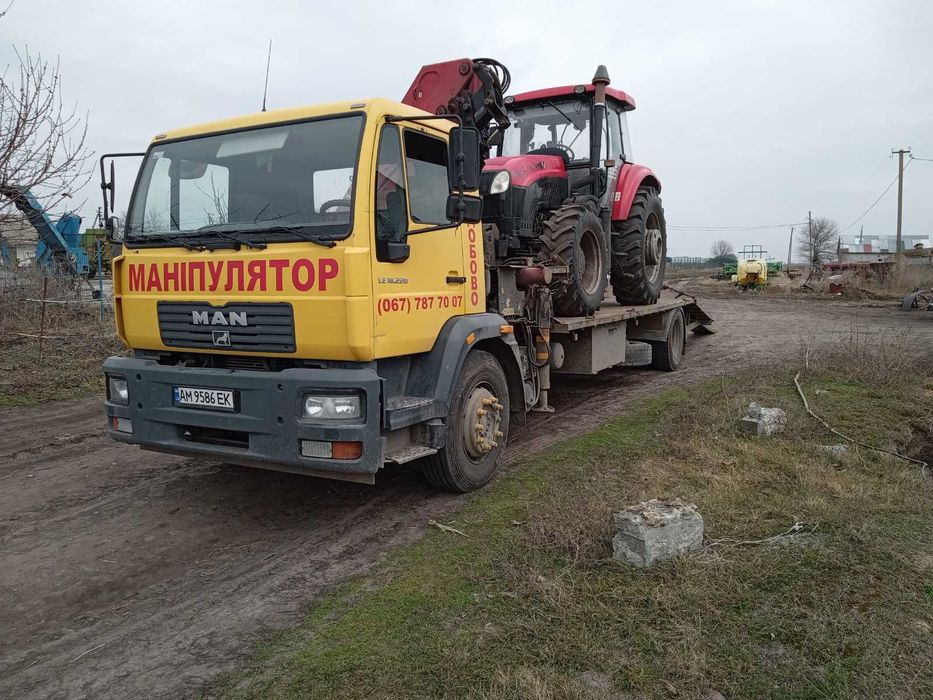 Маніпулятор евакуатор Кран ПДВ ФОП Житомир 24/7 лафет трал