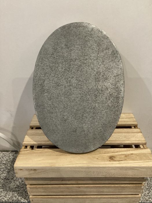 Patera metalowa/ ażur serduszka