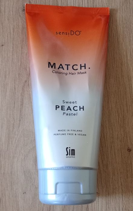 Maska koloryzująca do włosów rudych i blond Sensido