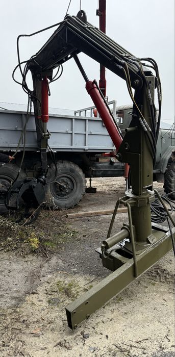 Кран Манипулятор з зафатом