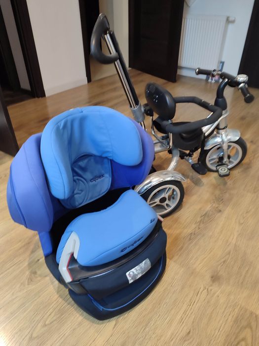 Rowerek+ fotelik cybex