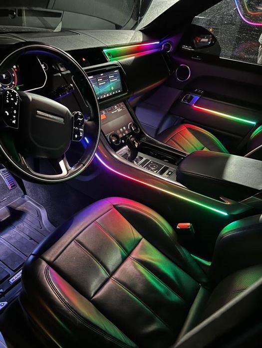 Підсвітка салону контурна Ambient Light Контурна підсвітка Tesla