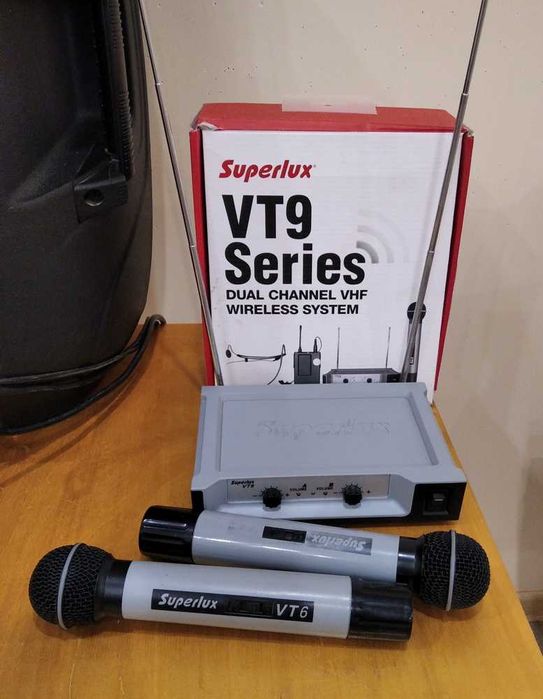 Акустическая система 4ALL AUDIO LSA-12-USB + Радиосистема SUPERLUX VT9