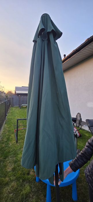 Parasol ogrodowy 3m zielony