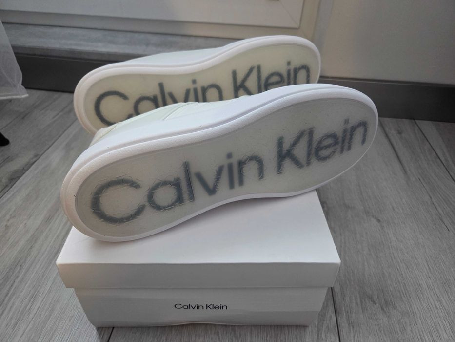 Nowe adidasy calvin klein 42 białe