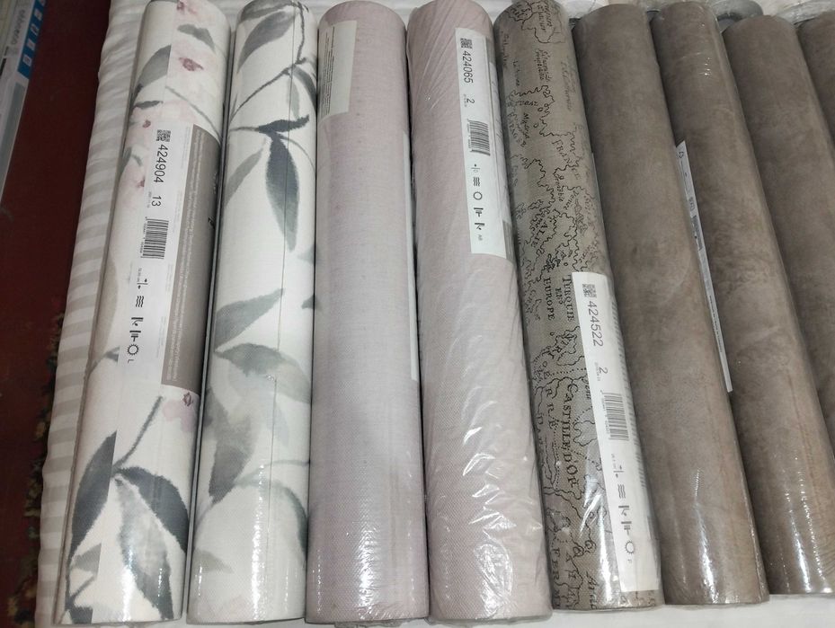 Шпалери Rasch та Marburg вінілові на флізеліні