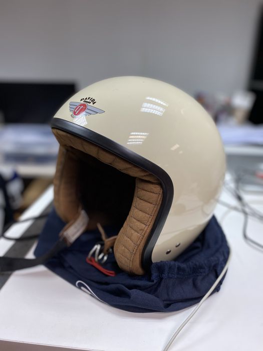 Capacete davida branco