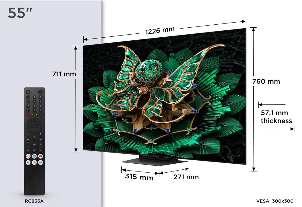 Телевізор TCL 55C7K