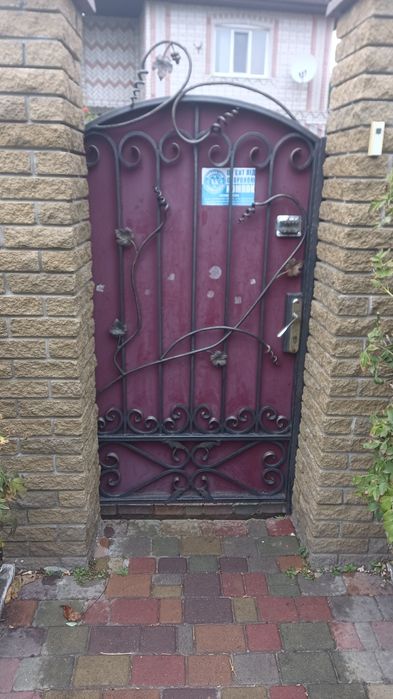 Продам ковані ворота+калітка