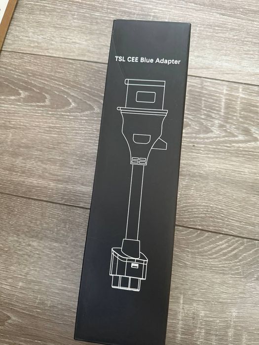 АКЦІЙНА ЦІНА‼️Хвіст адаптер 32А Синій Тесла GEN 2 adapter Tesla 16a перехідник оригінальна Тесла зарядка GEN 2/3 Америка